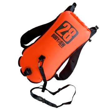 Буй - мешок для плавания на открытой воде с карманом для сухих вещей "Buoy Bag 28L"