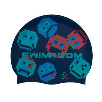 Силиконовая шапочка для плавания / бассейна SwimRoom "Smile"